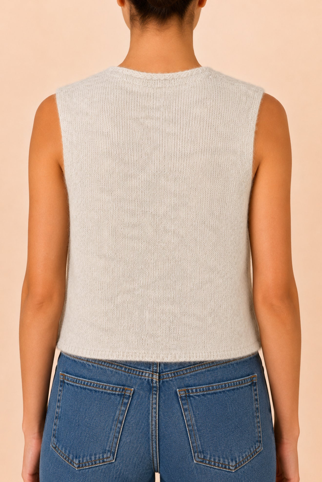 TILLAND OFF-WHITE VEST