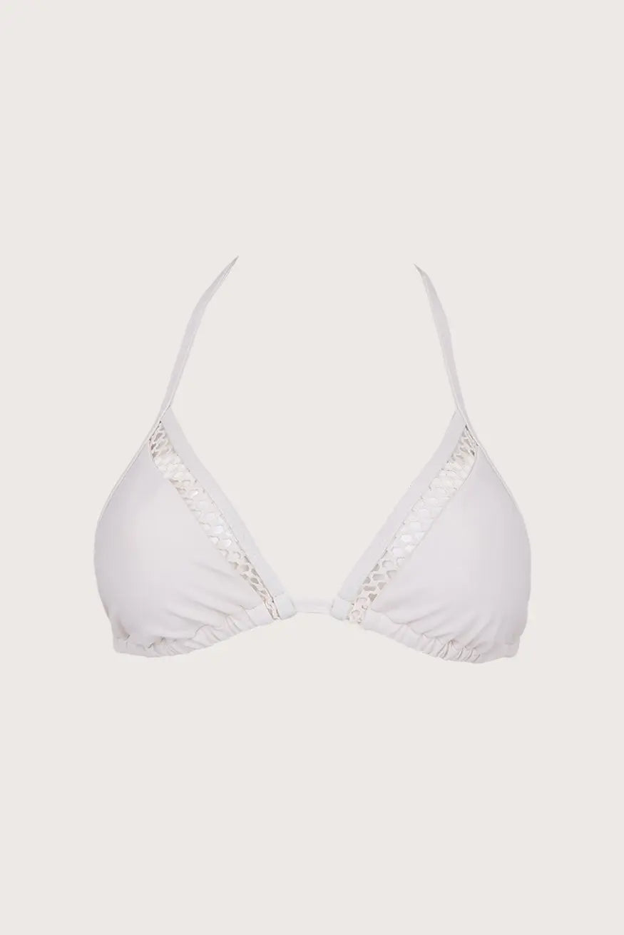 TOP TRIÁNGULO CYCAS BLANCO