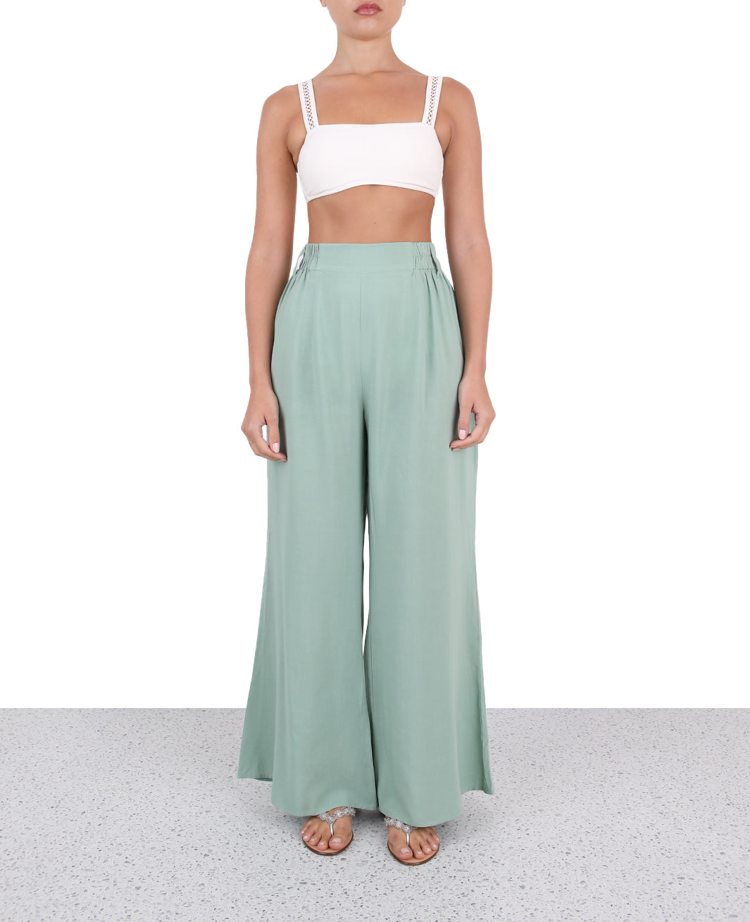 PANTALÓN CYCAS VERDE