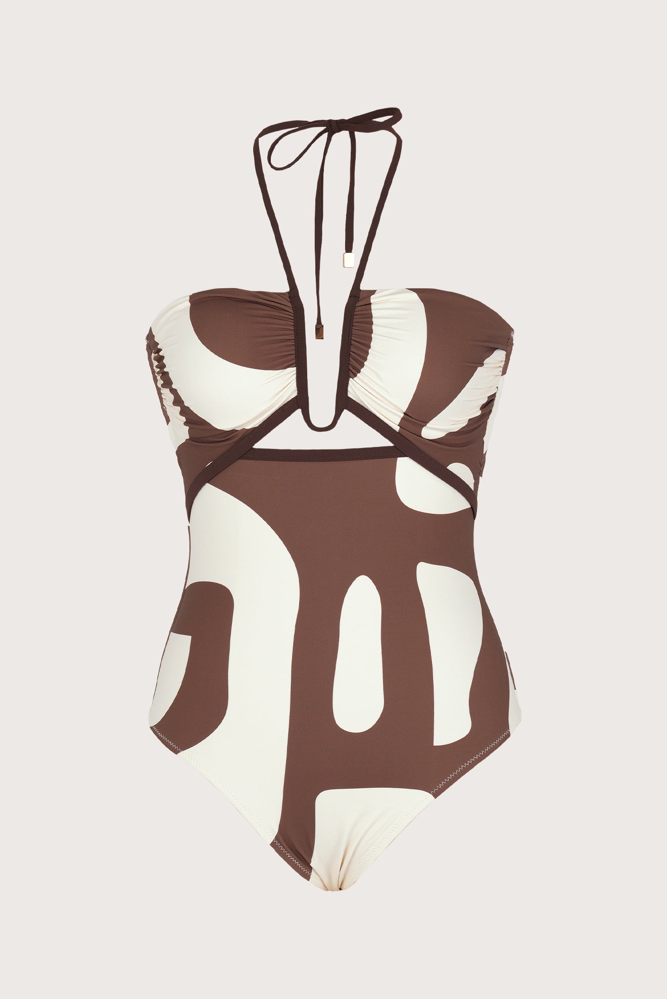 Traje de Ba–o Entero Bandeau U Niza