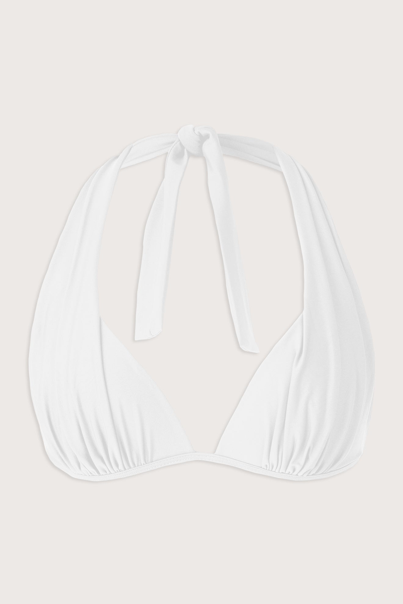 Top Triángulo Pañuelo Marfil