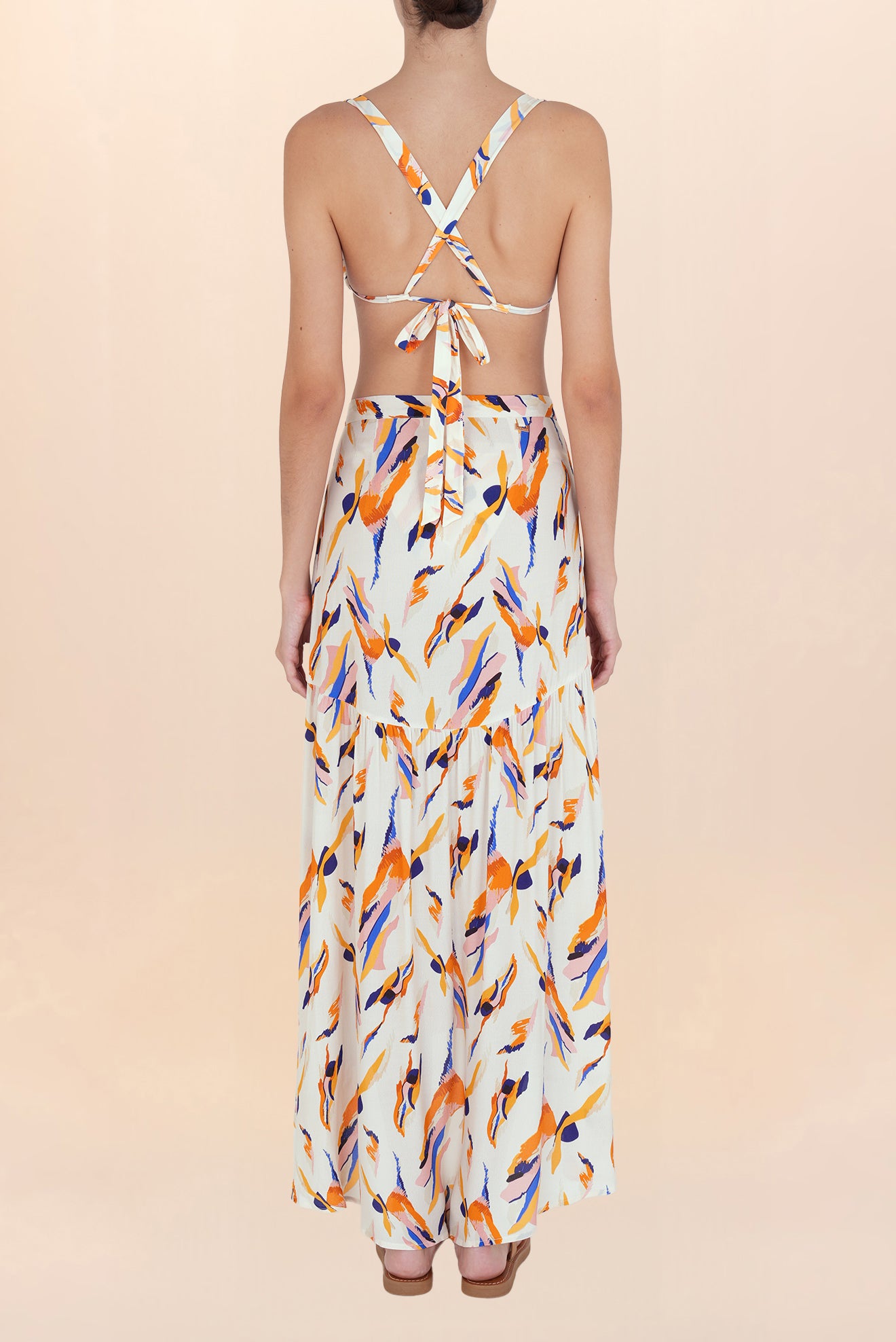 Calais Long Pareo Skirt