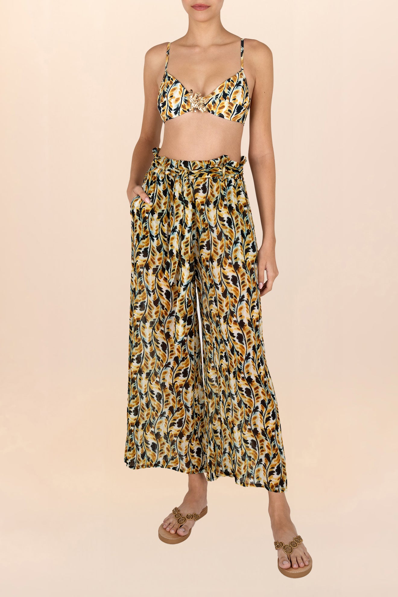 Pantalón Estampado Suno