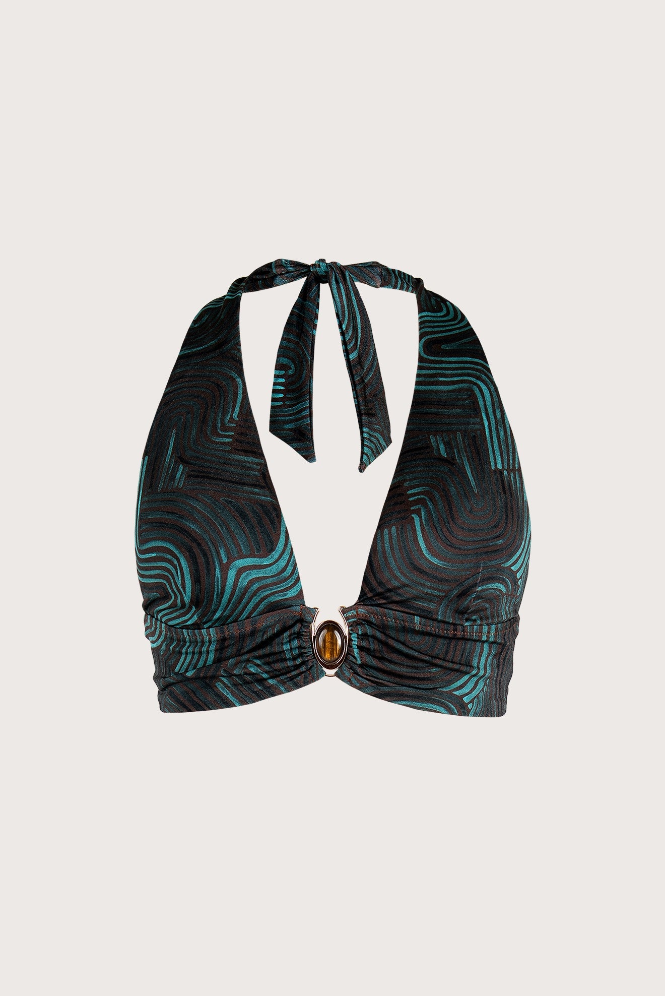 Top Halter Avío Cacao