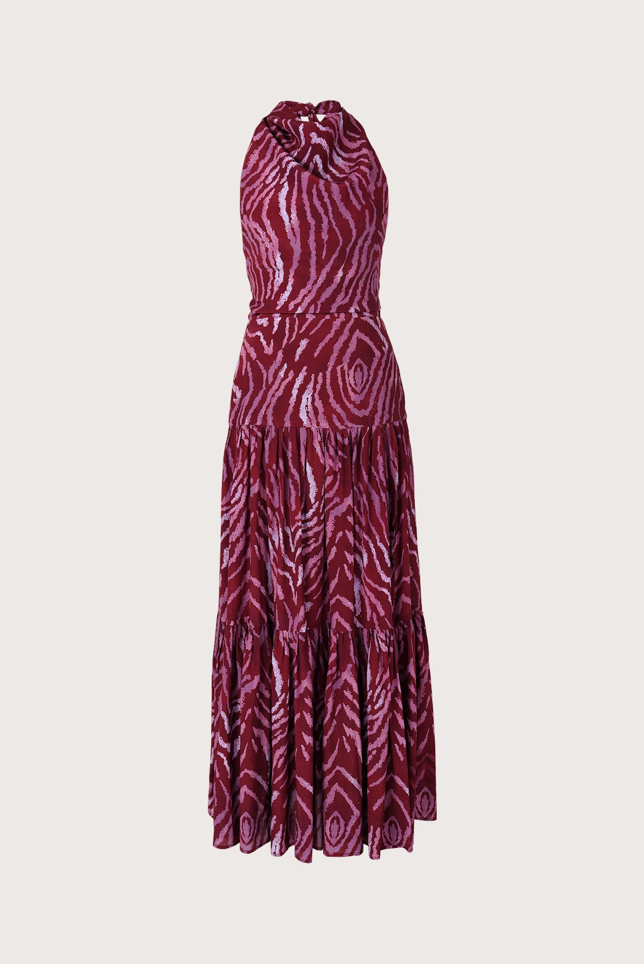 Vestido Halter Largo Zafira