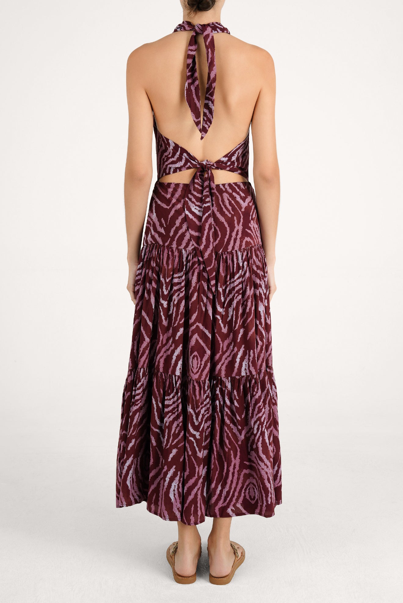 Vestido Halter Largo Zafira