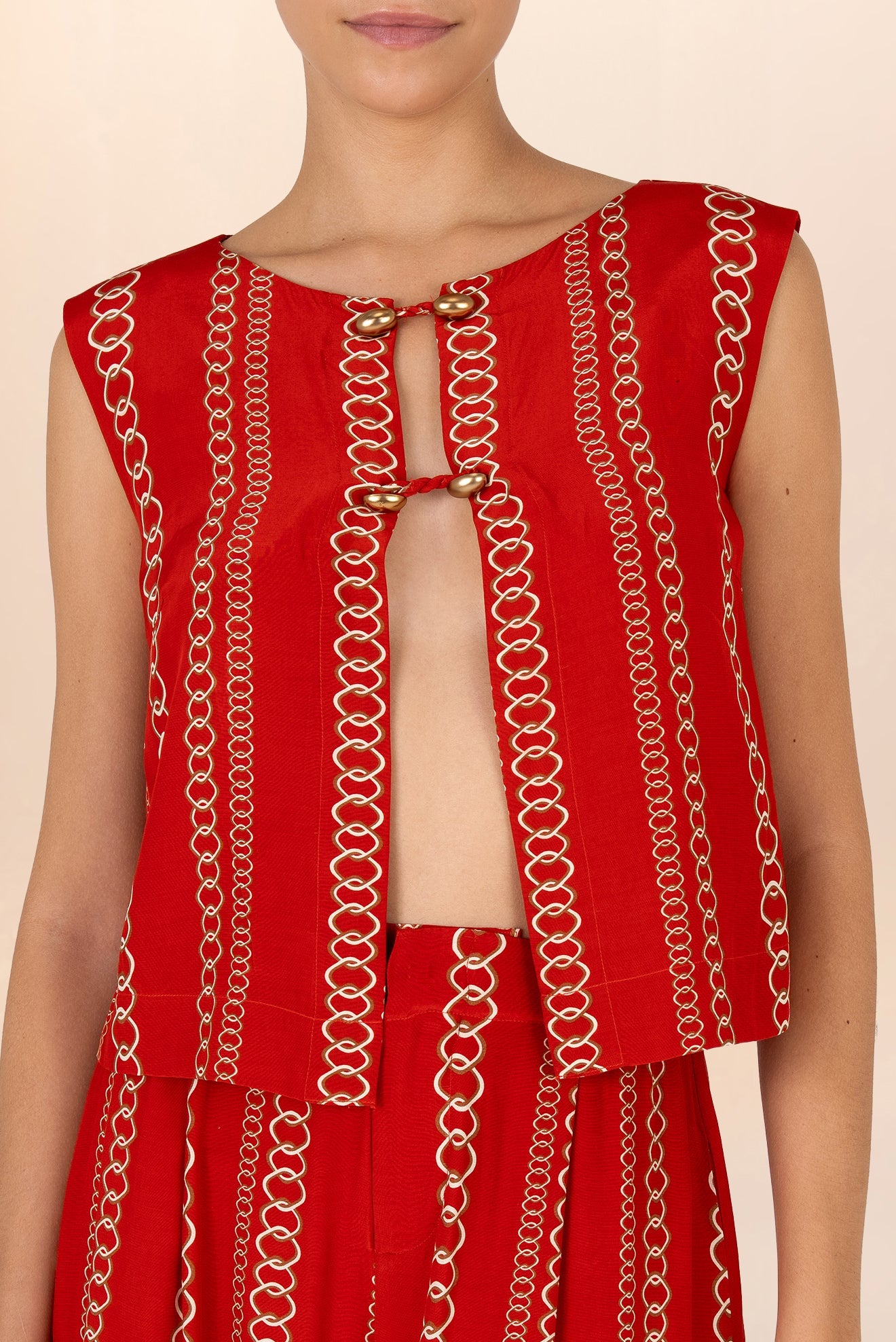 Chaleco Rojo Itakare