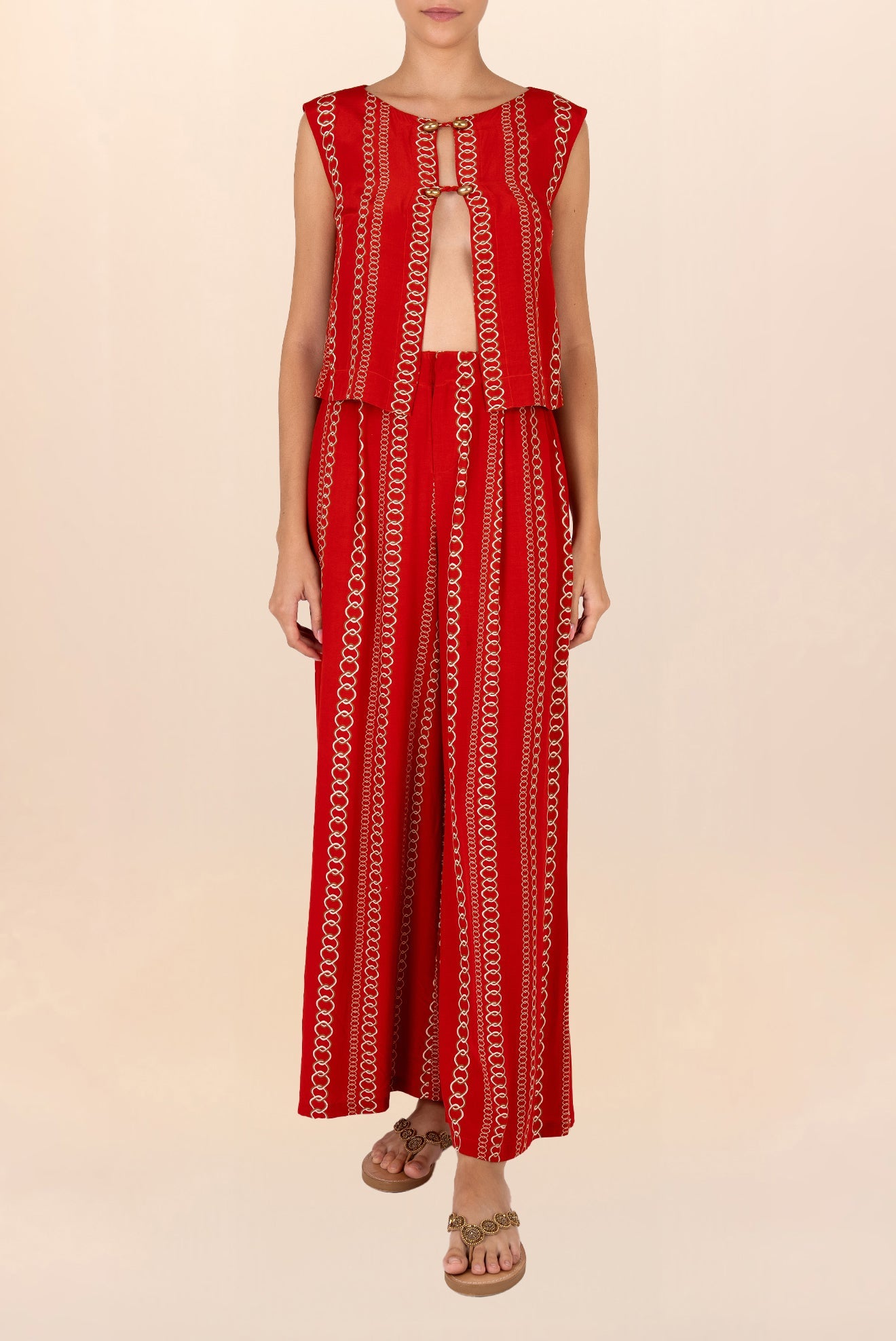 Chaleco Rojo Itakare