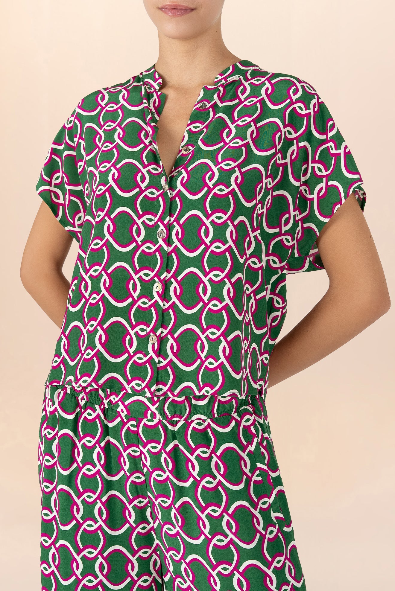 Camisa Lagoa Estampada