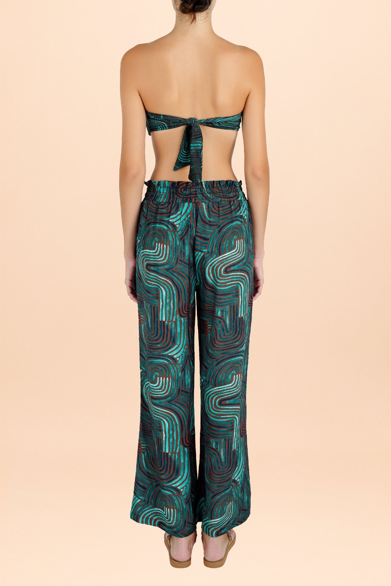 Pantalón Palazzo Cacao