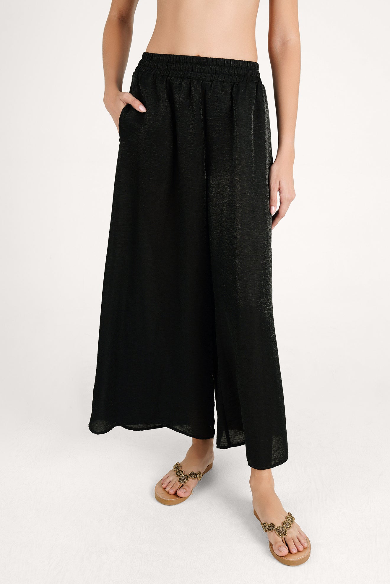 Pantalón Ilhabella Shine Negro