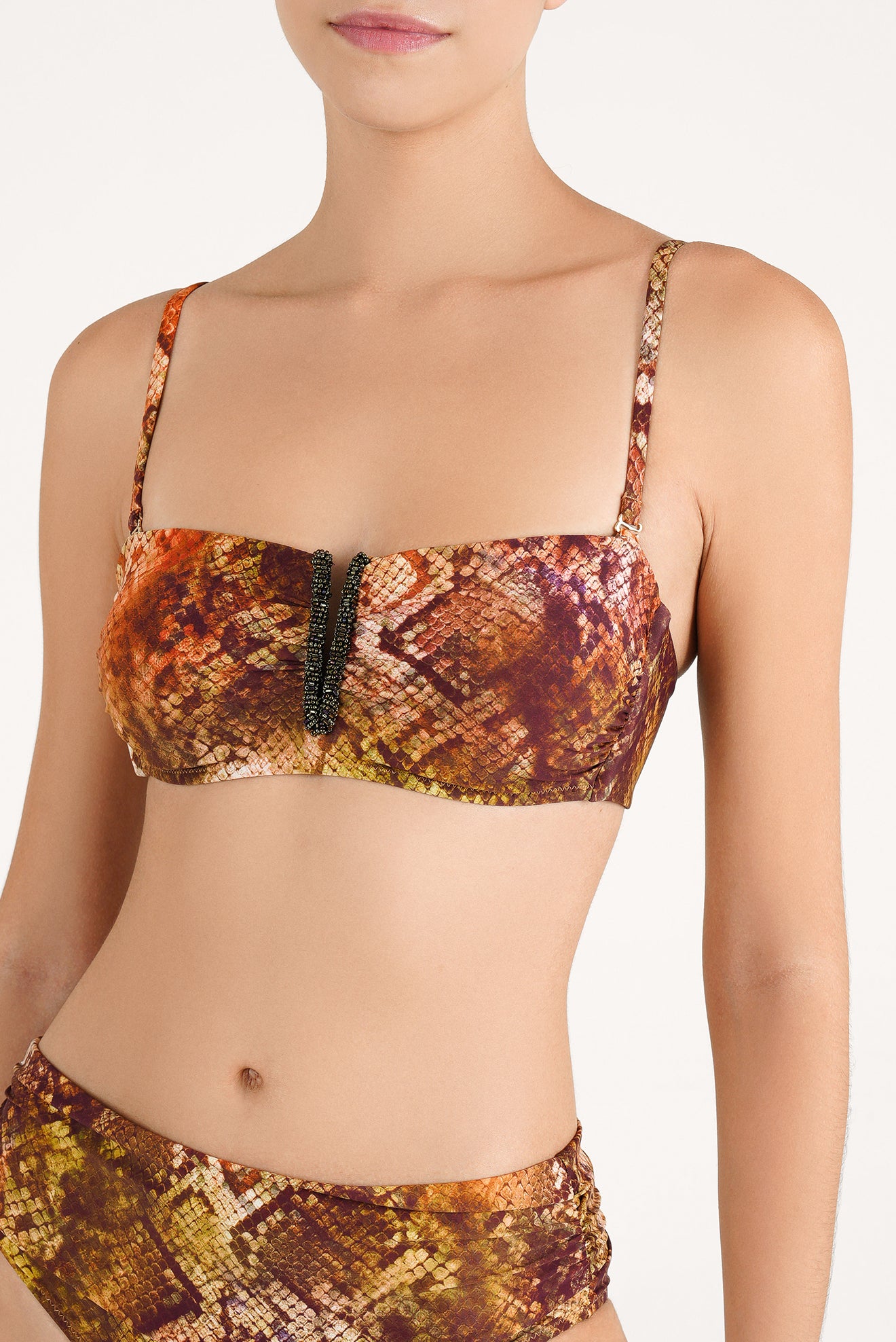 Top Bandeau Bordado Kileya