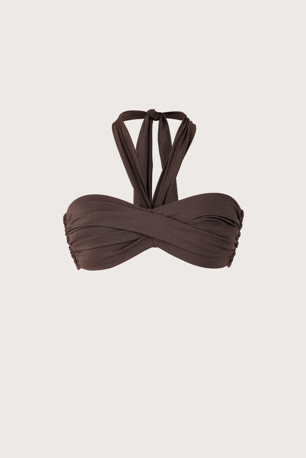 Top Bandeau Cruzado Garnet — vista de producto