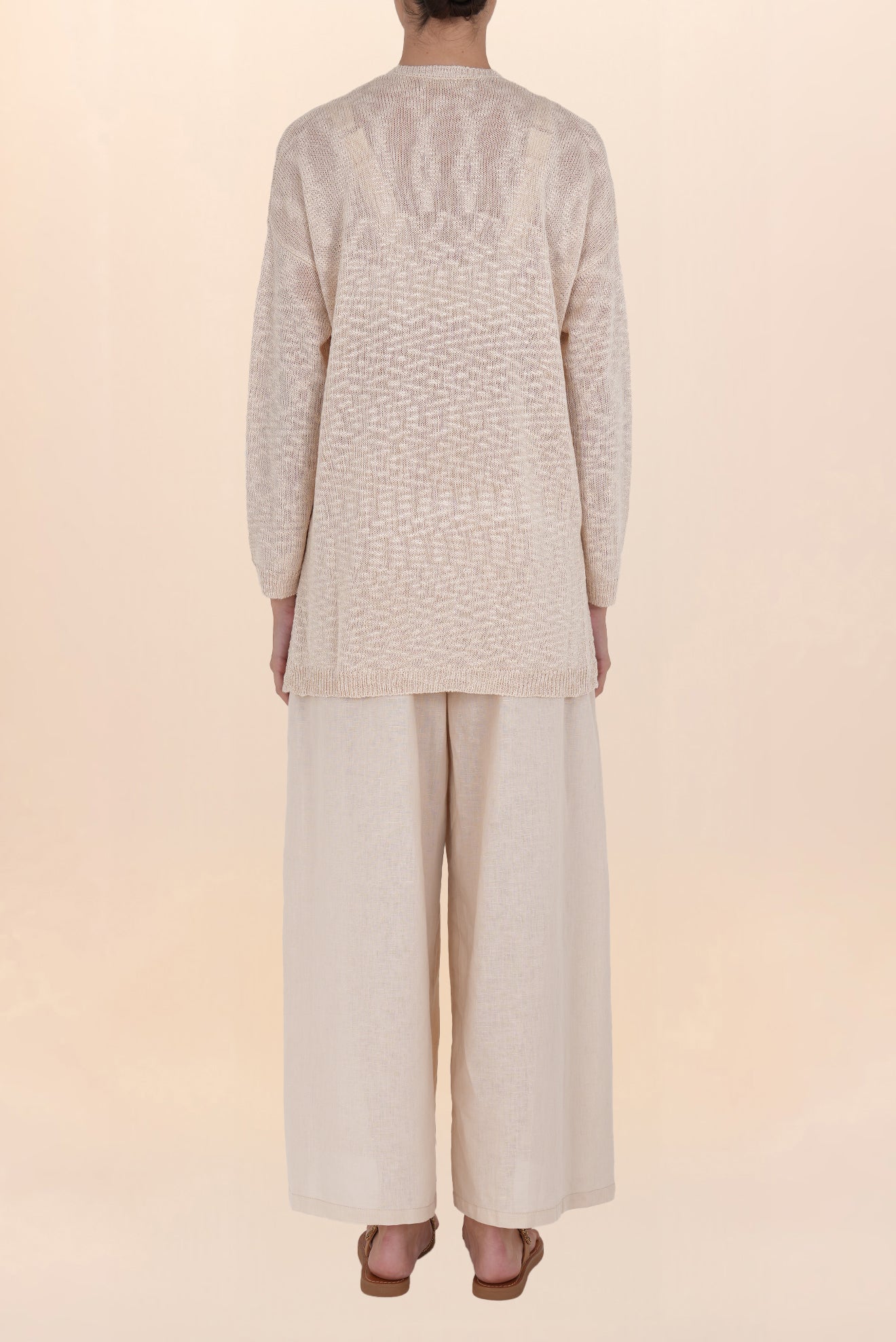 CARDIGAN WITH IVORY PEARL POCKETS
