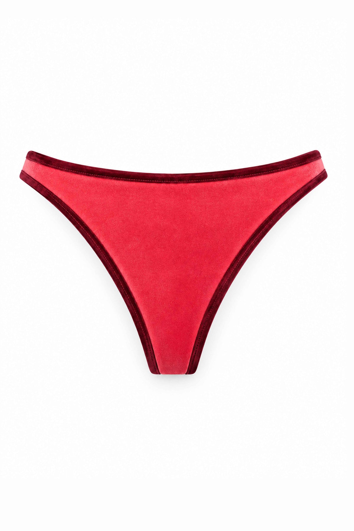 COLALESS VELVET RIBETEADO