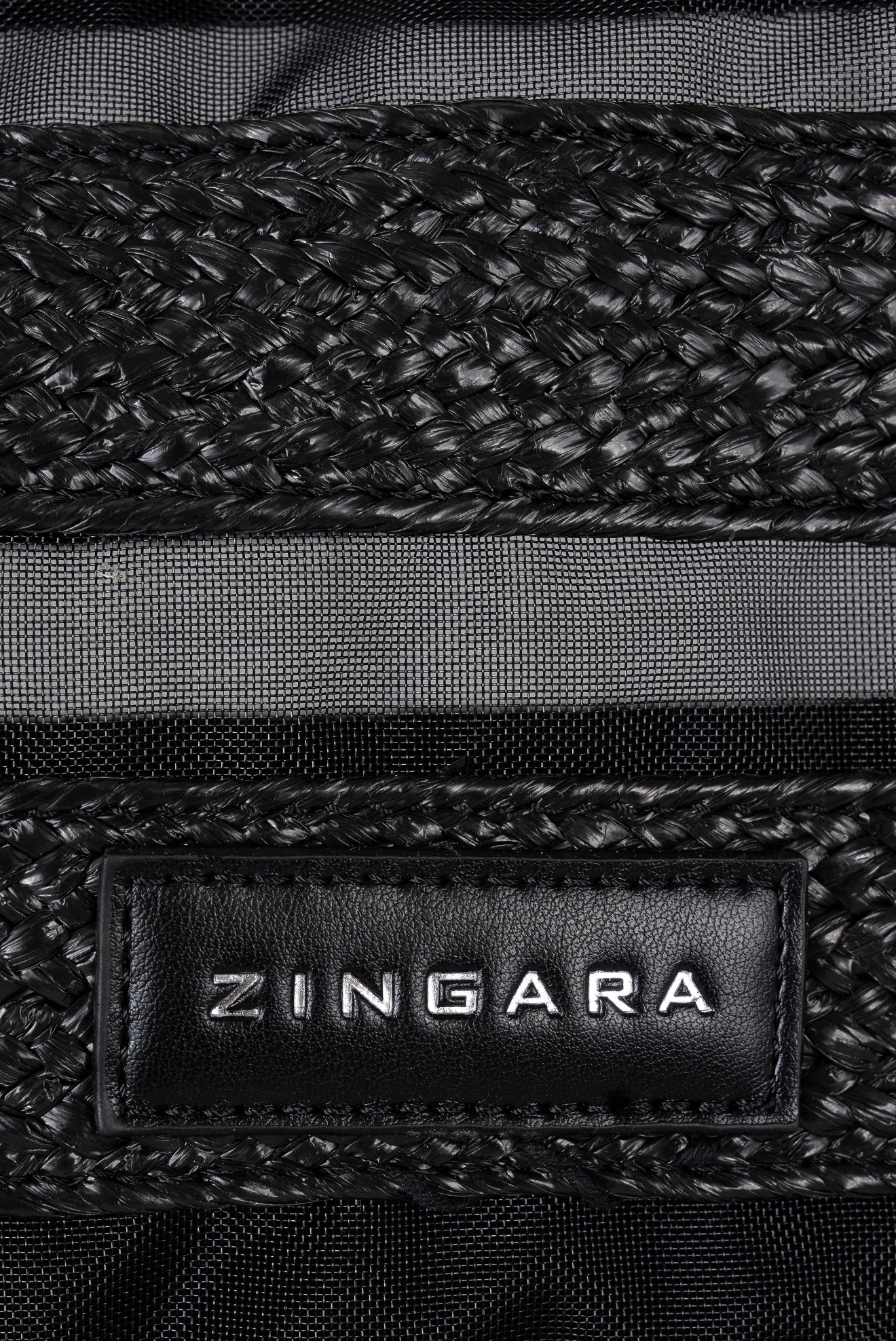 Black Basket Bag