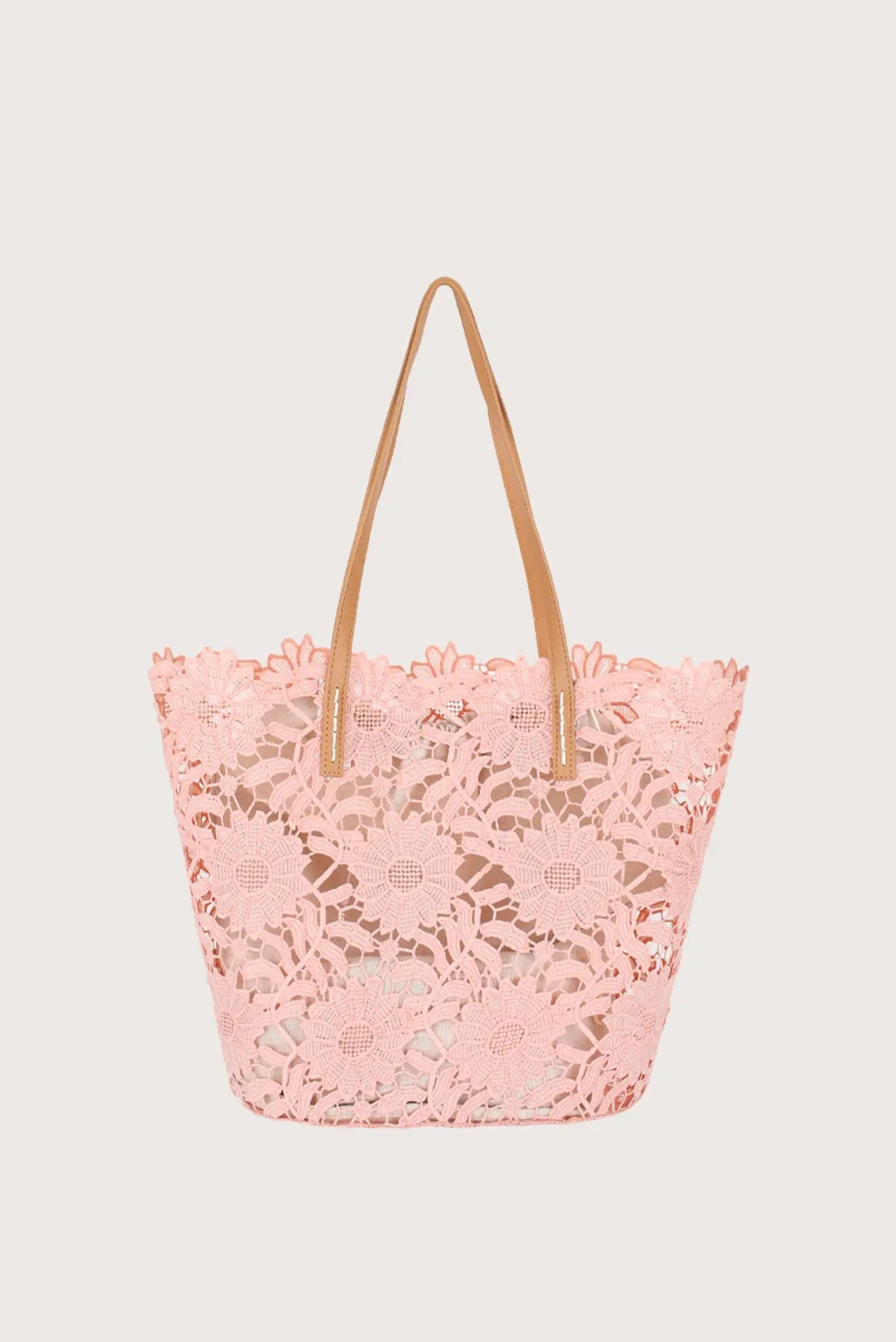 KIVU SUNFLOWER LIGHT PINK BAG