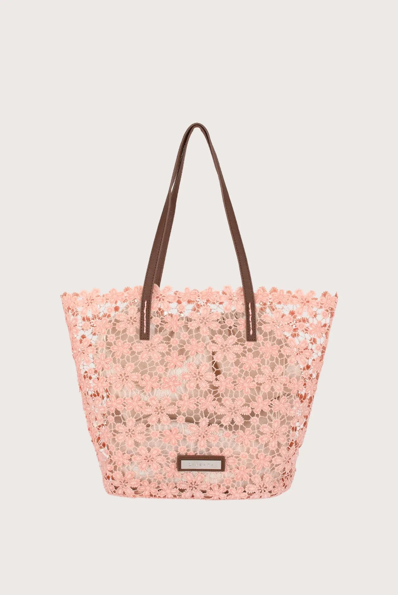 KIVU BAG LIGHT PINK FLOWER