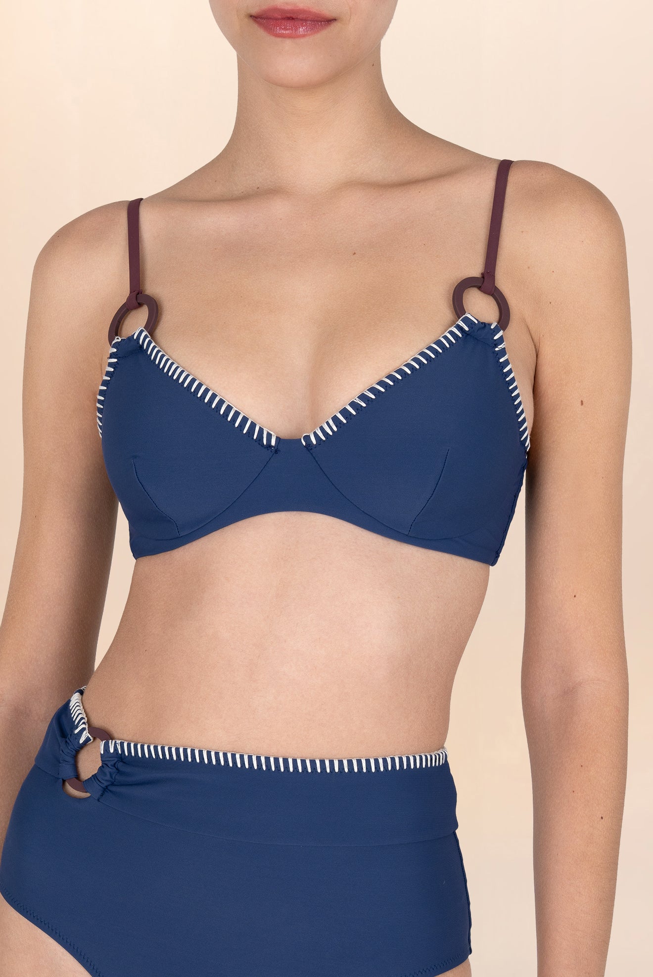 Sarzay Blue Corset Top