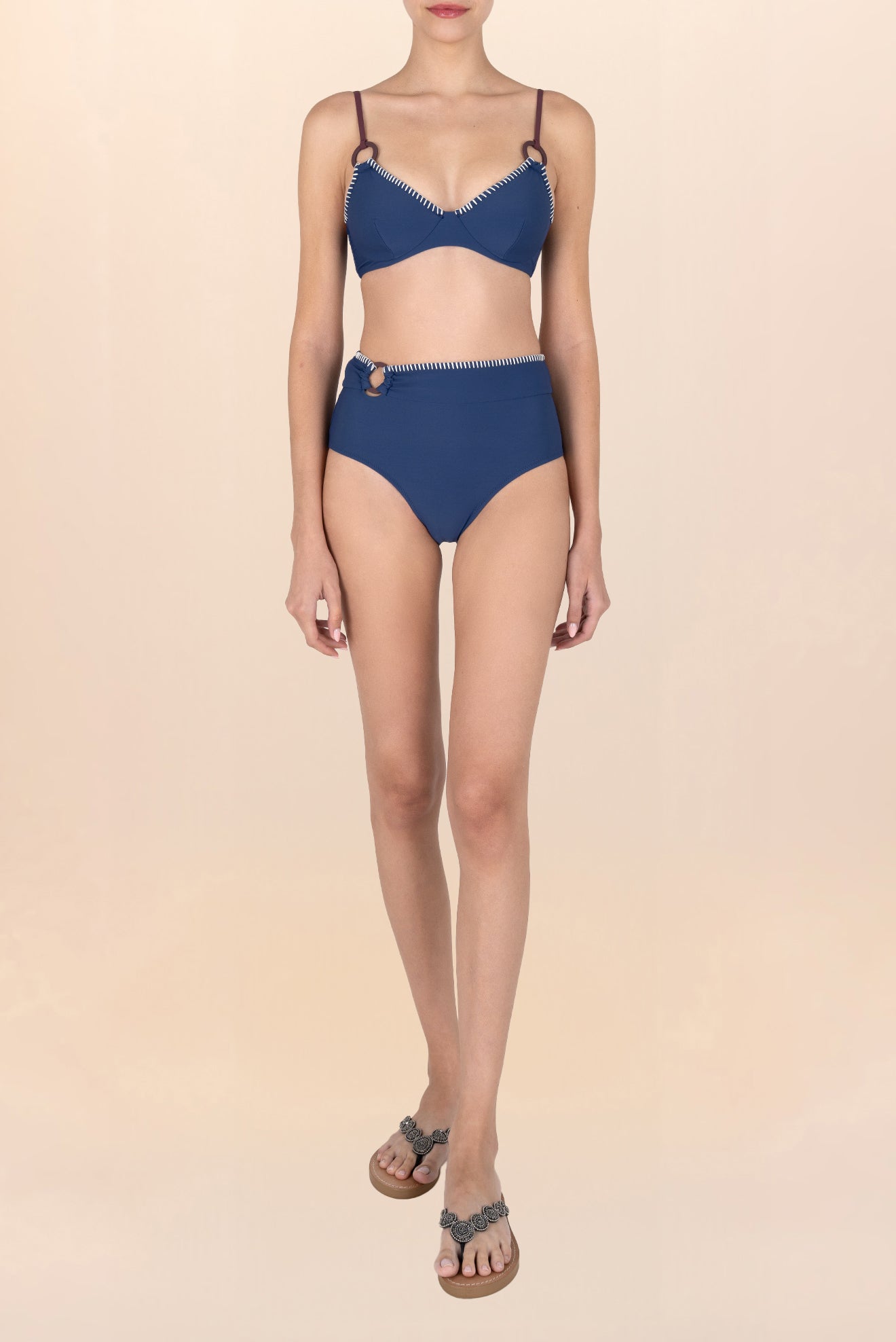 Sarzay Blue Corset Top