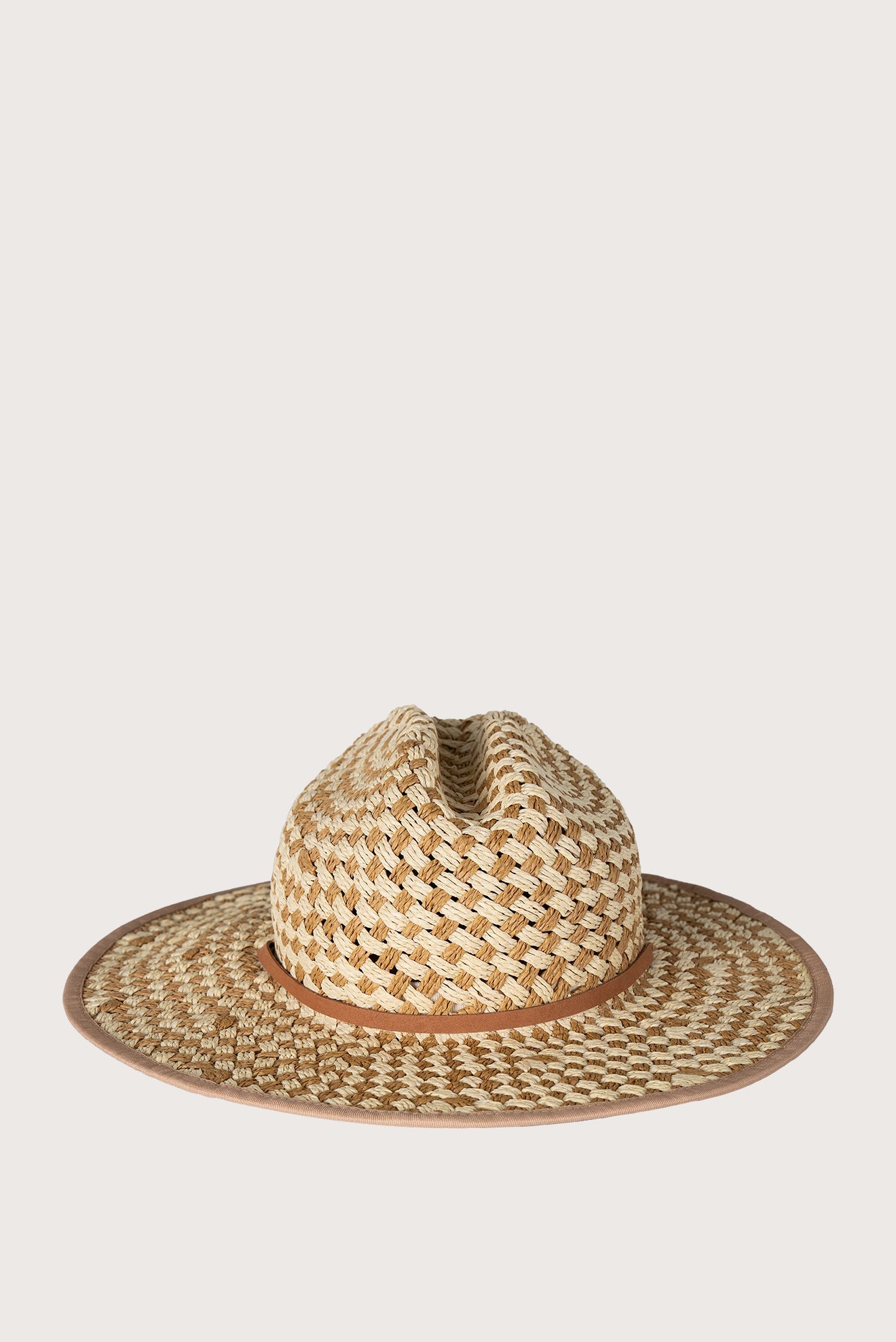 Sombrero Versalles Blanco/Natural