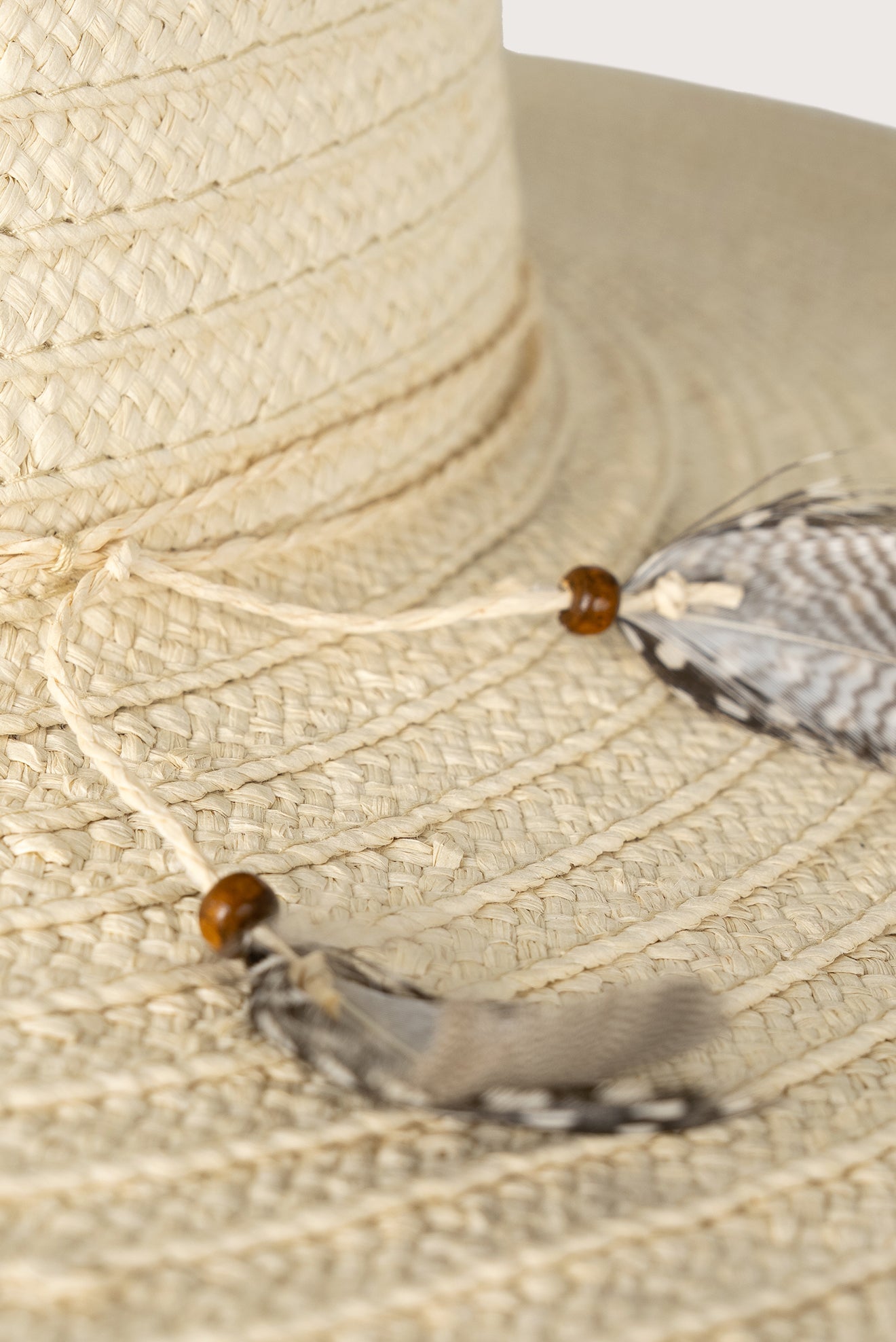 Sombrero Pluma Natural