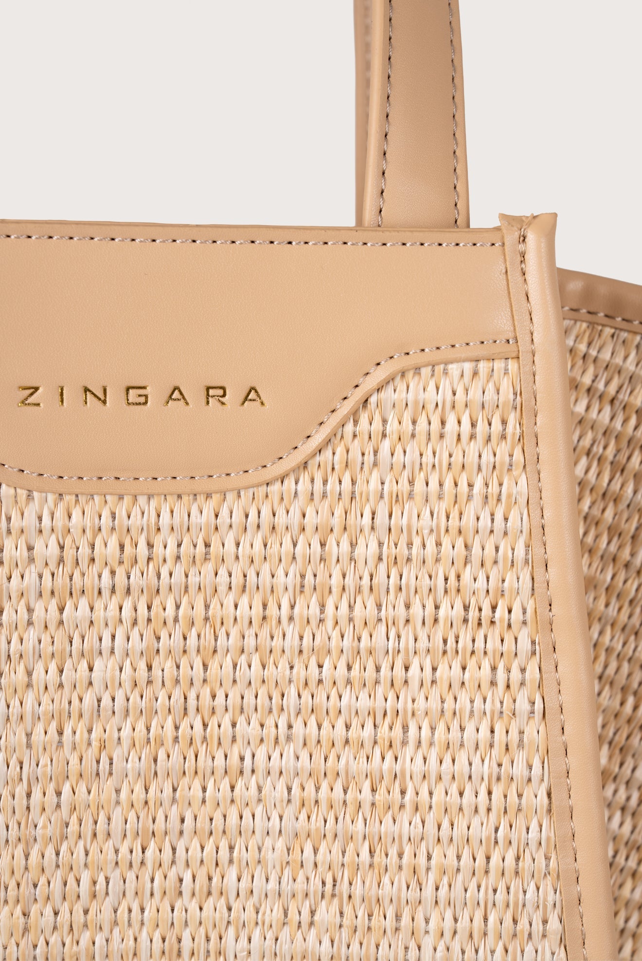 Mini Tote Bag Natural Beige