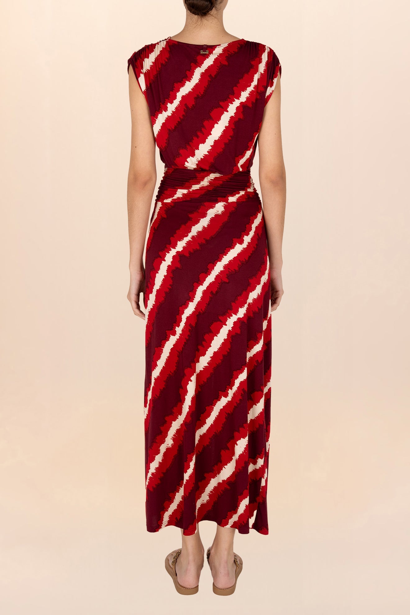 Lyon Printed Long Dress