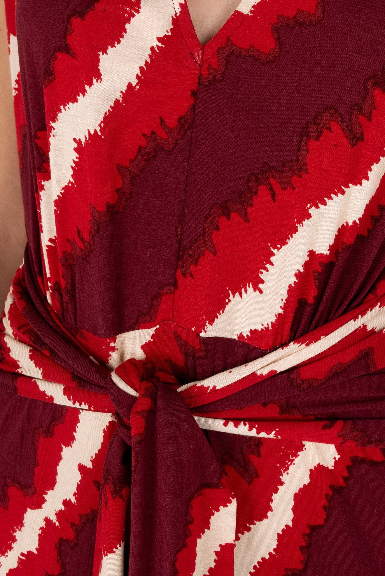 Lyon Printed Long Dress