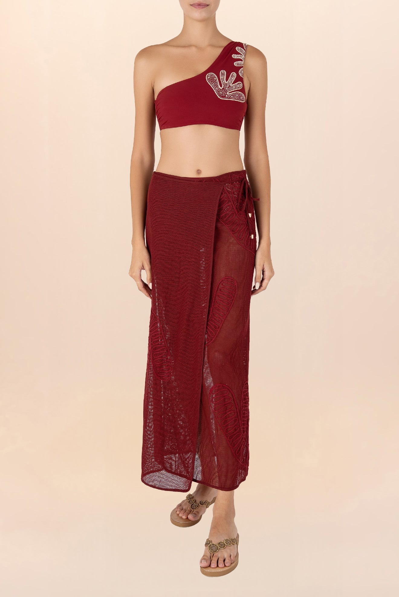 Falda Pareo Caraiba Wine