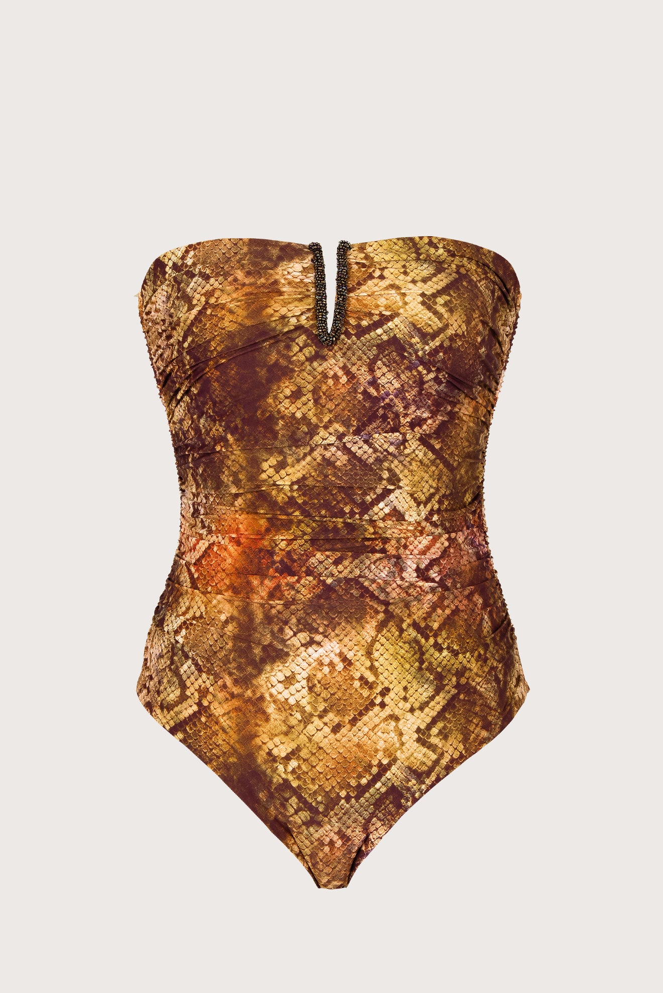 Entero Bandeau Bordado Kileya