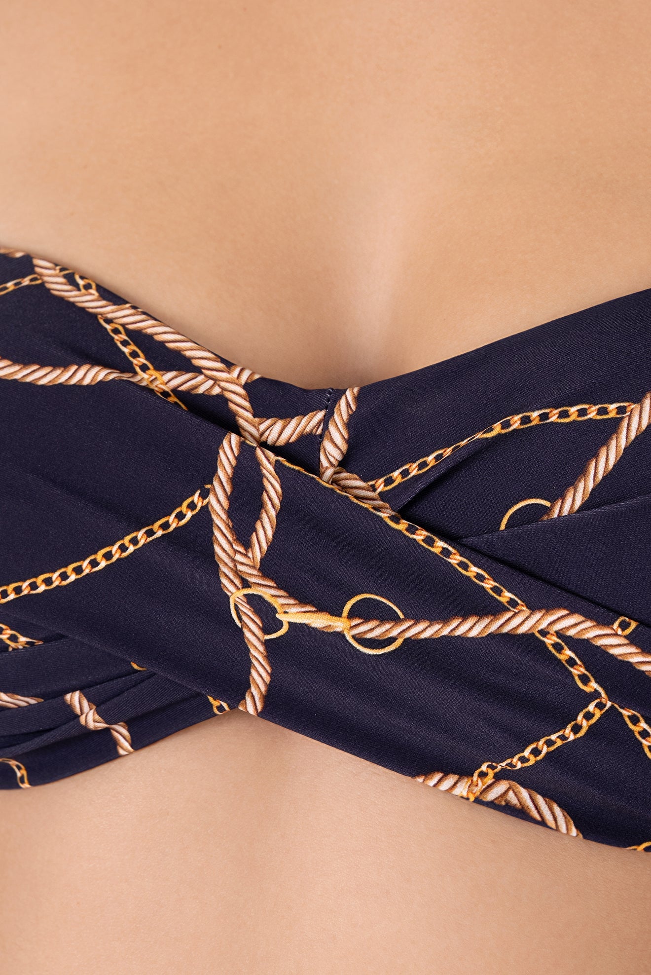 Top Bandeau Do Reis Blue