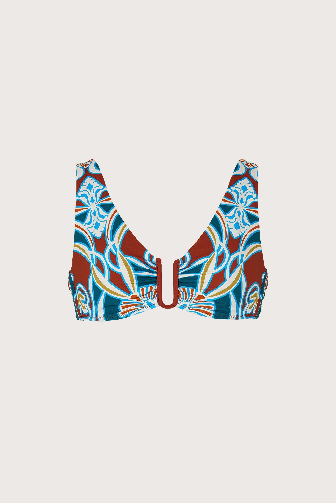 Top Escote V Accesorio Amira