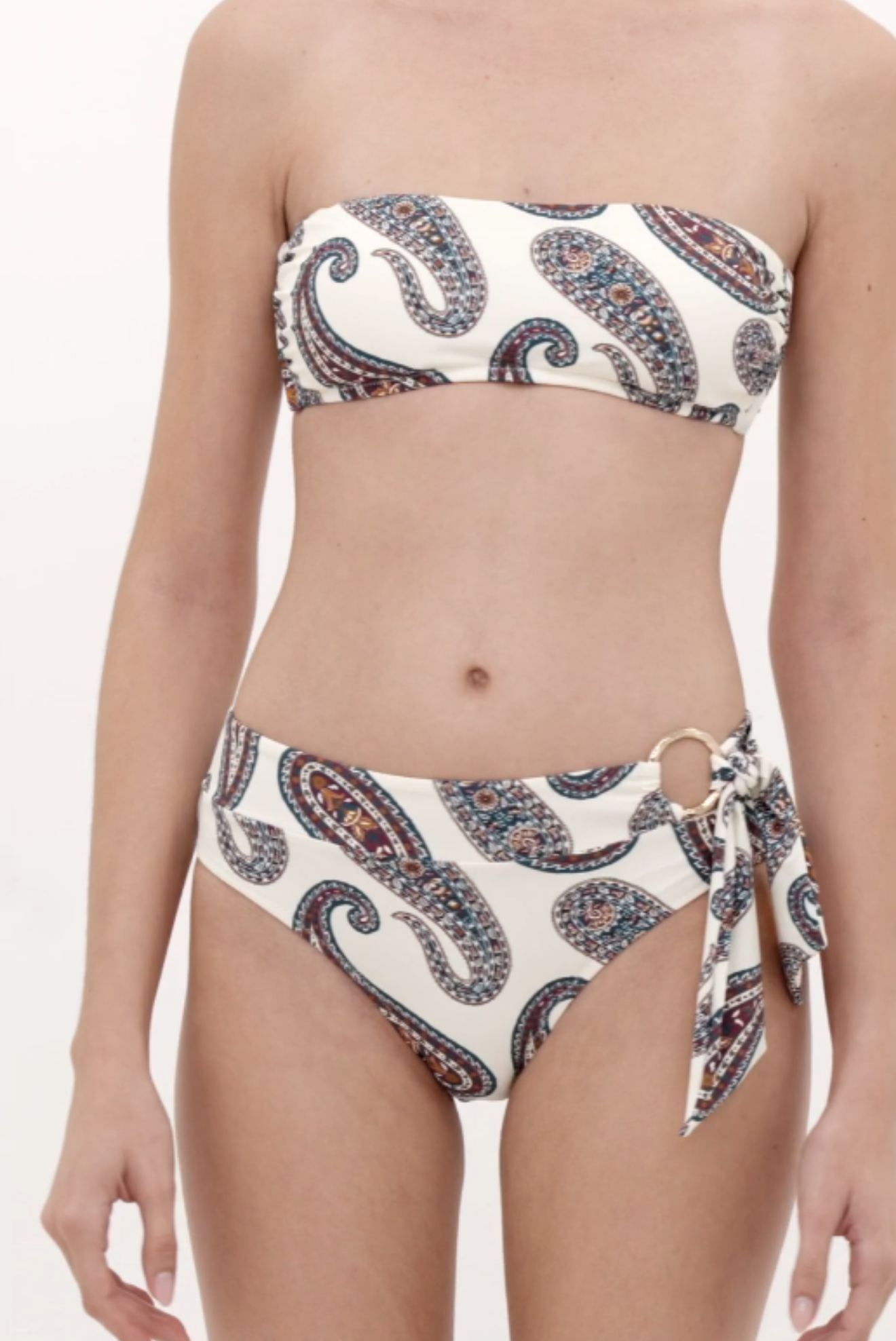 Top Bandeau Argollas Oasis