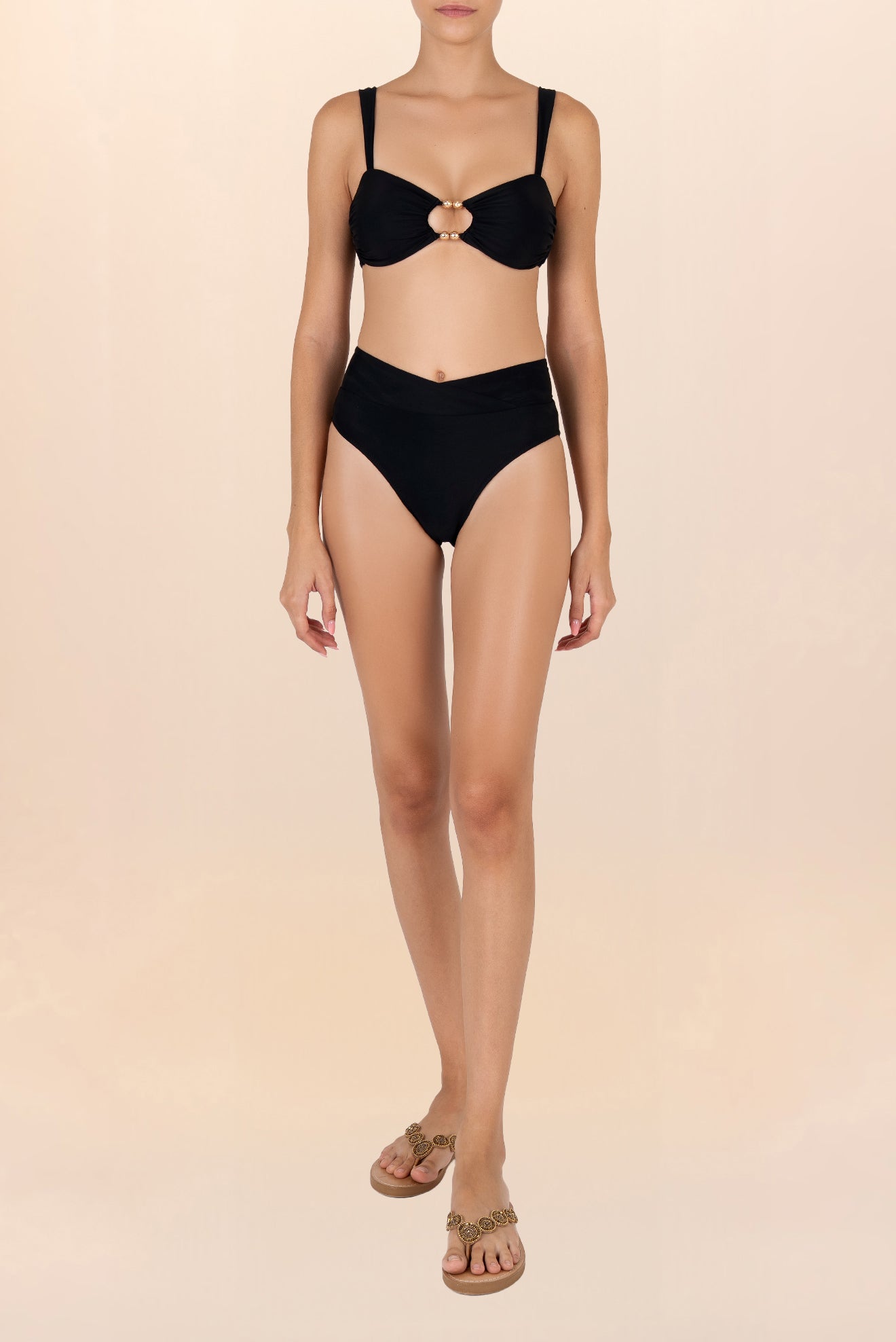 Ilhabela Bandeau Black Top