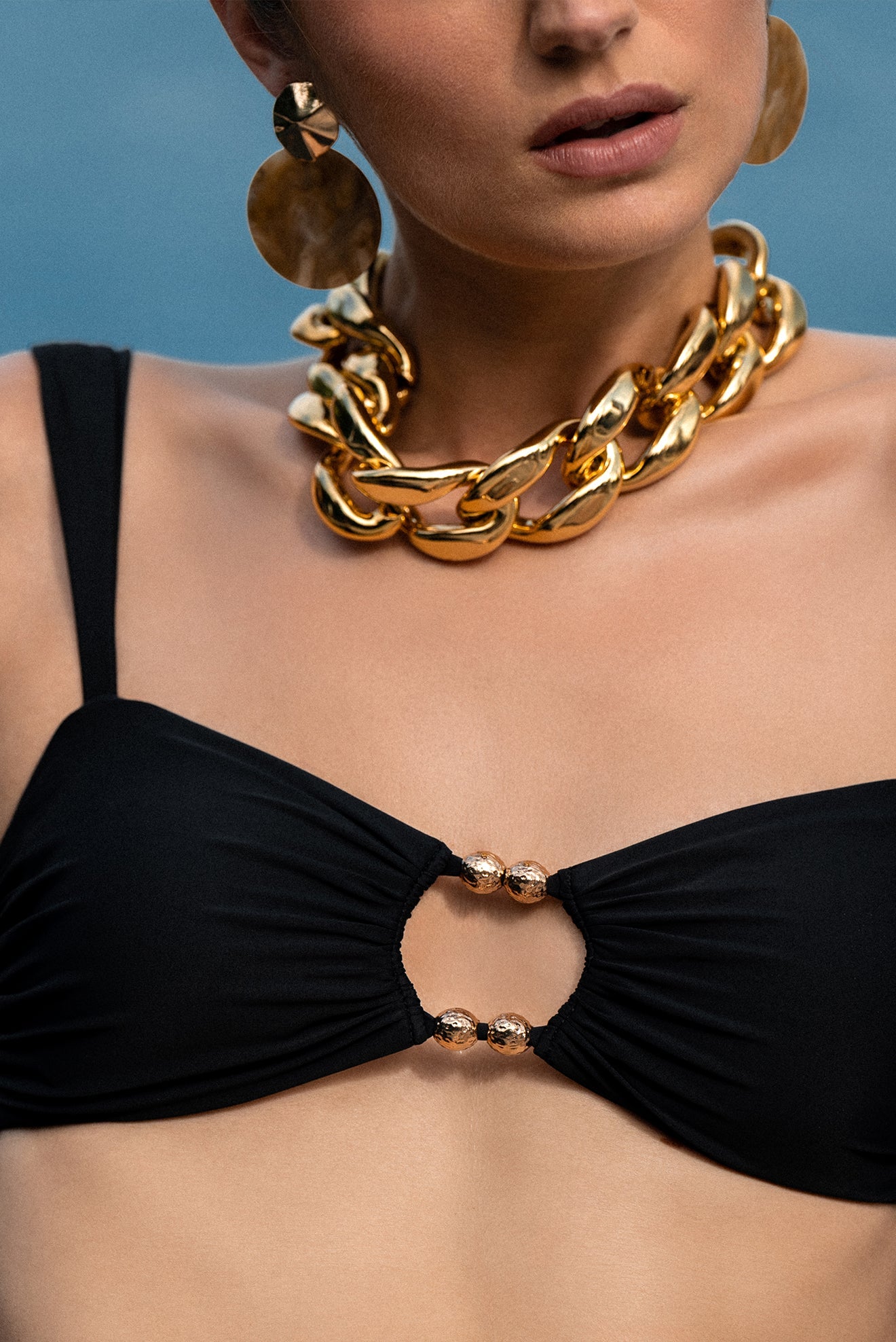 Sostén Bandeau Ilhabela Negro