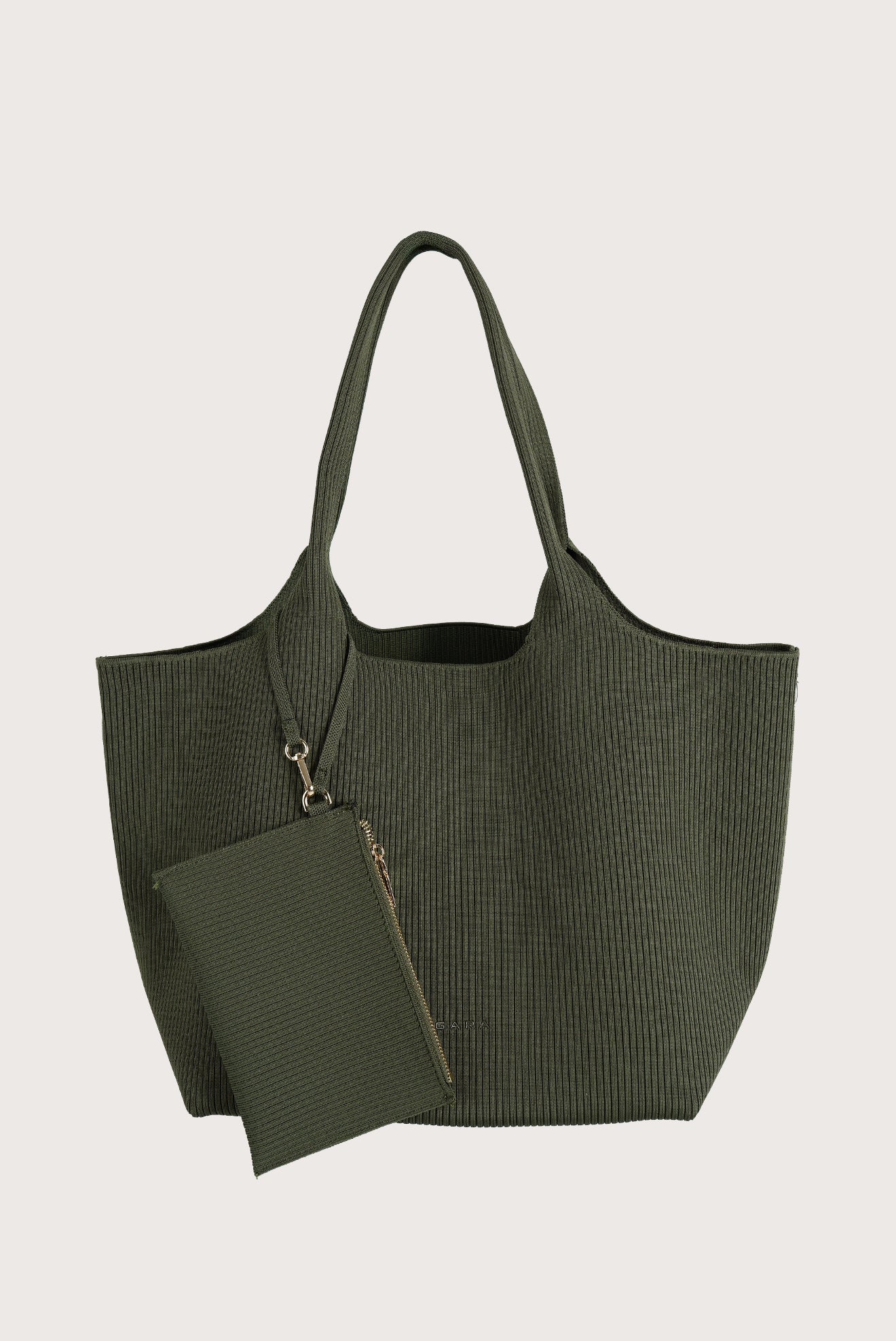 Bolso Tote Calado Verde