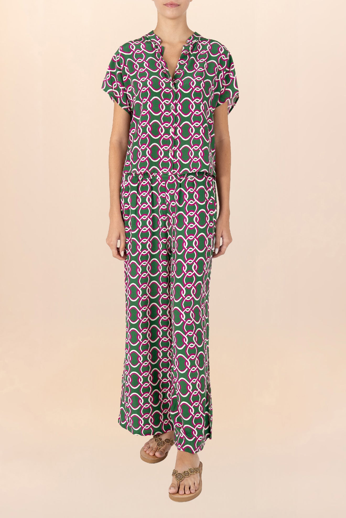 Camisa Lagoa Estampada