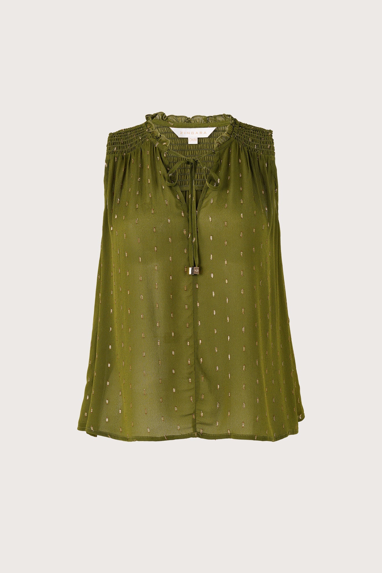 Blusa Top Sabia Verde