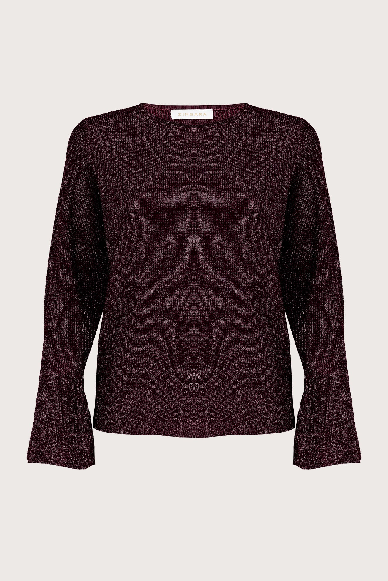 Suéter Perla Perkins Púrpura