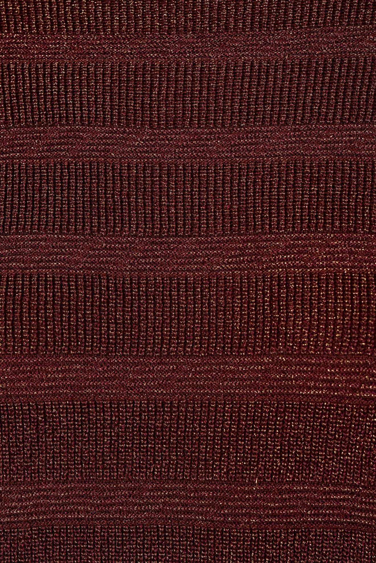 Suéter Perla Lurex Stripe Café