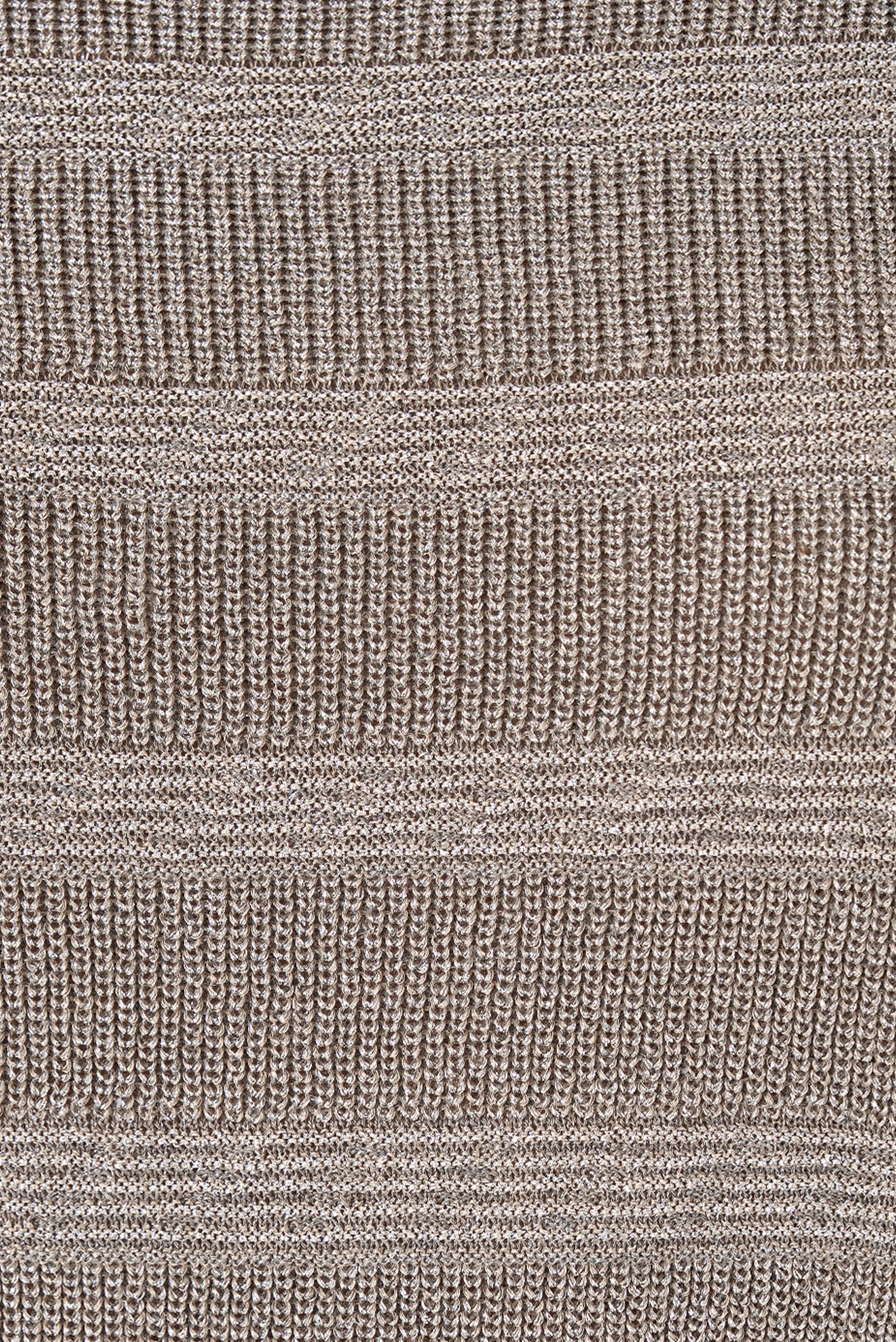 Suéter Perla Lurex Stripe Gris