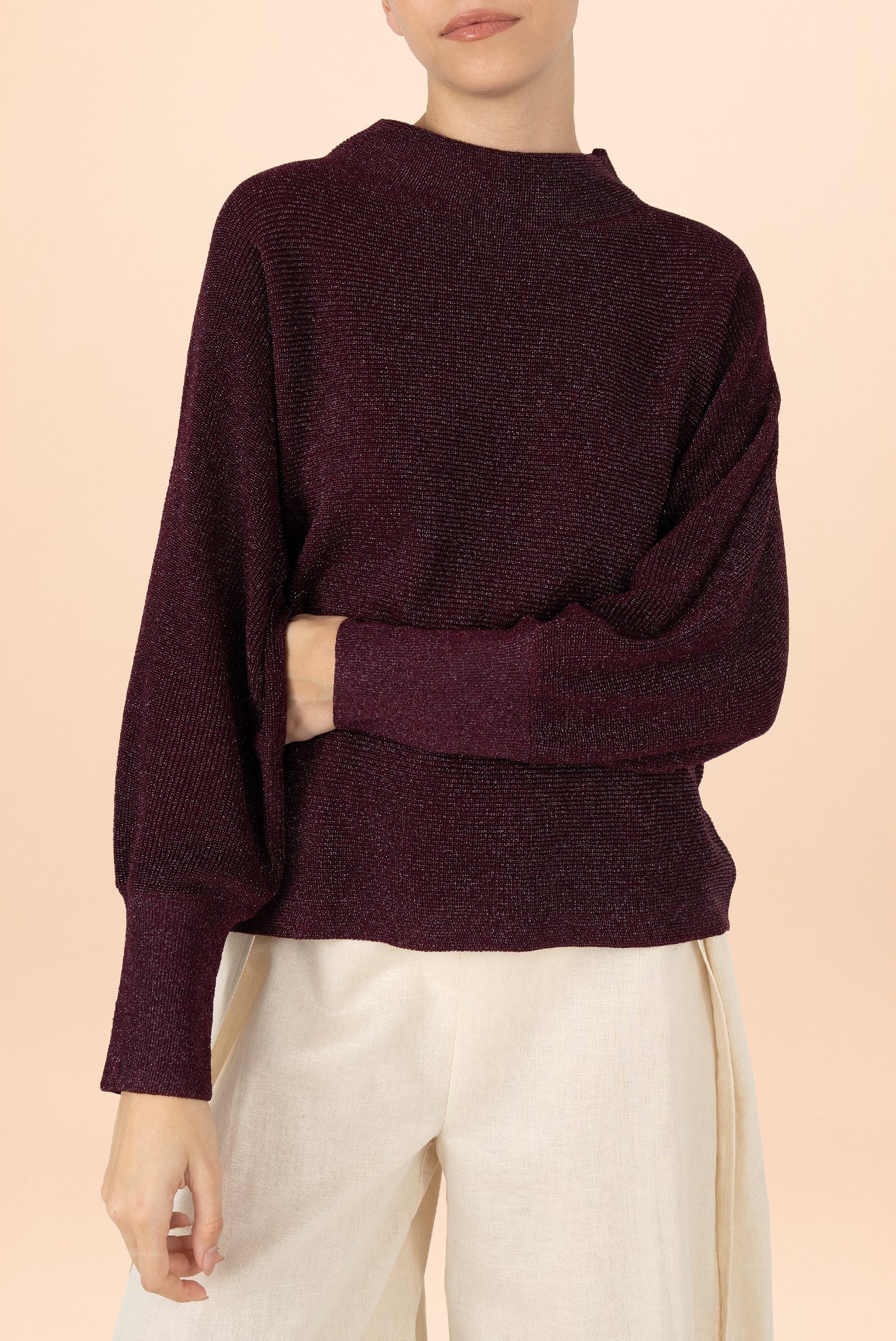 Suéter Perla Bell Púrpura