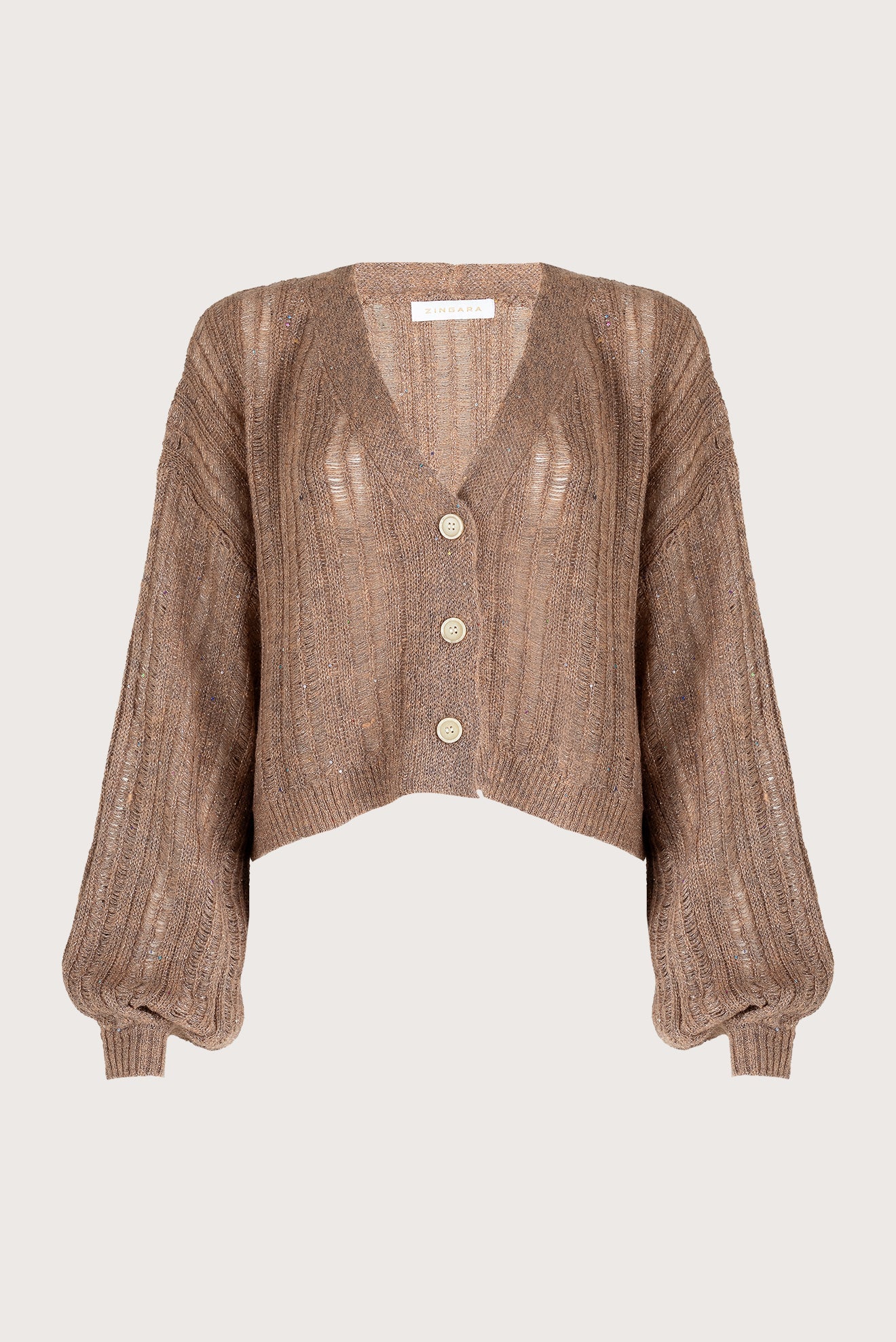 Cardigan Perla Mauve