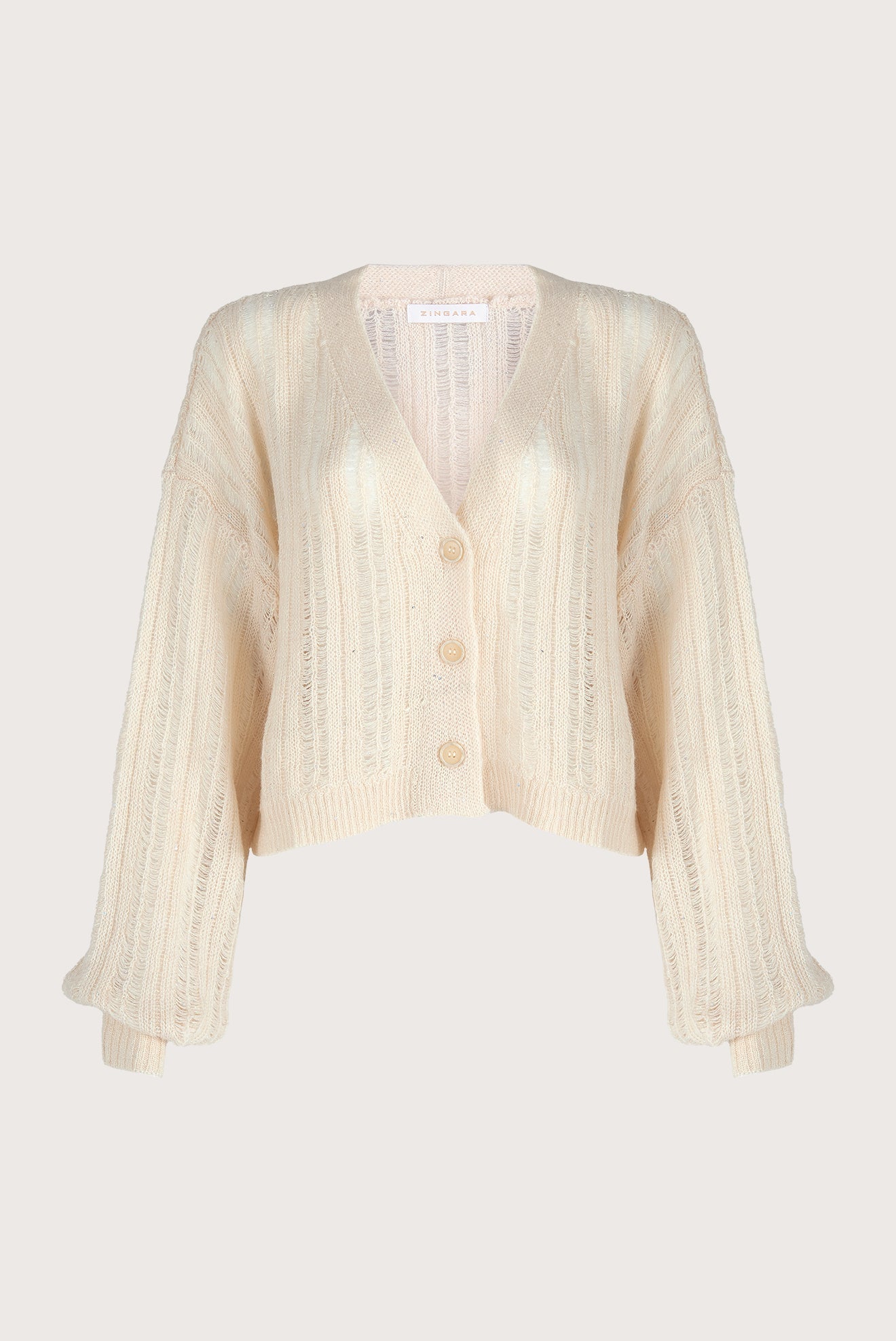 Cardigan Perla Marfil