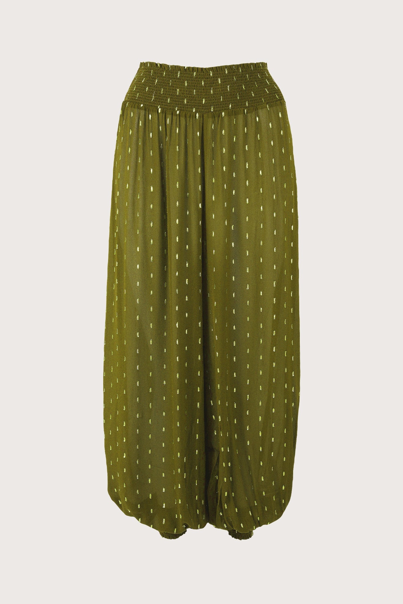 Pantalón liso Sabia Verde