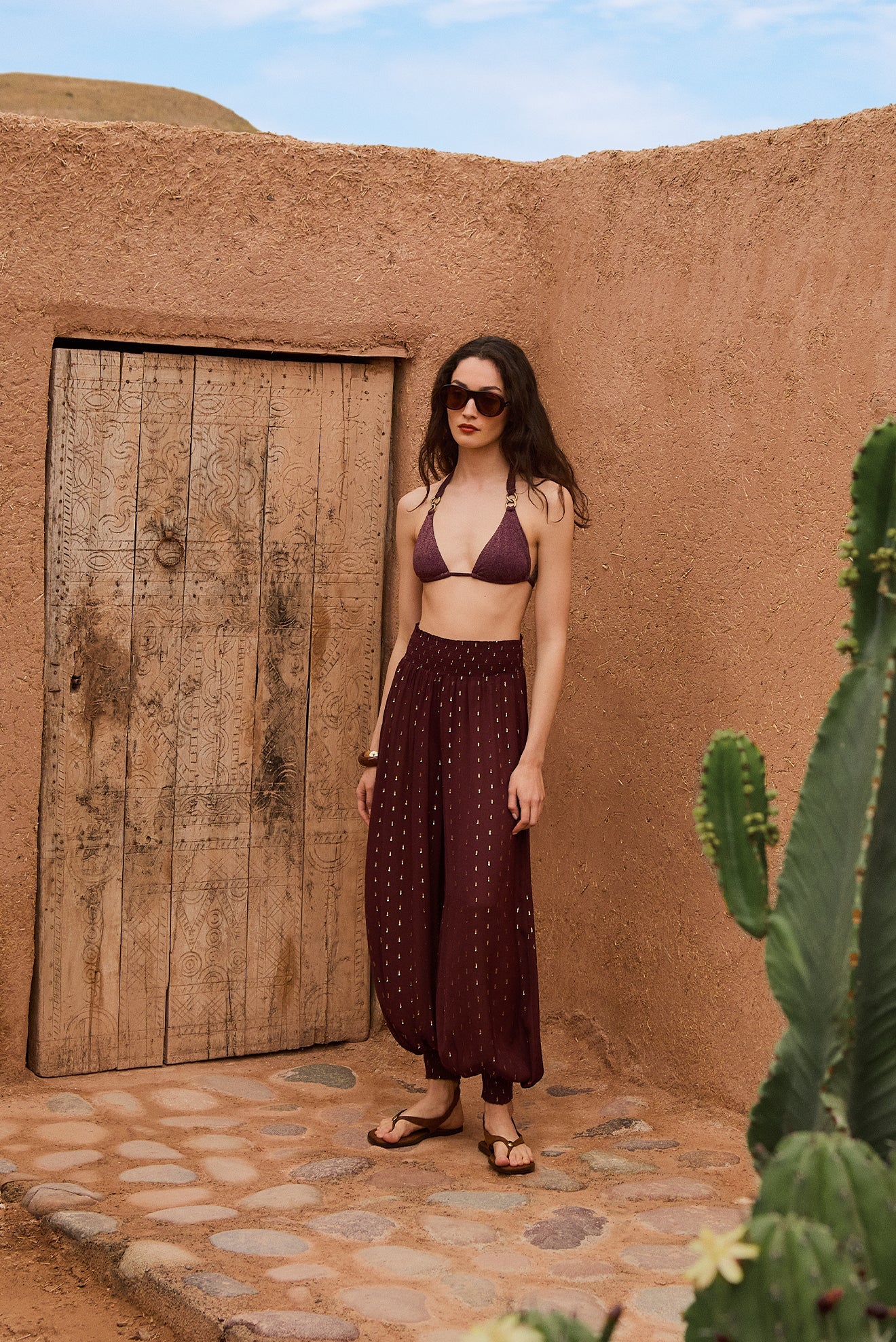 Pantalón Liso Sabia Morado