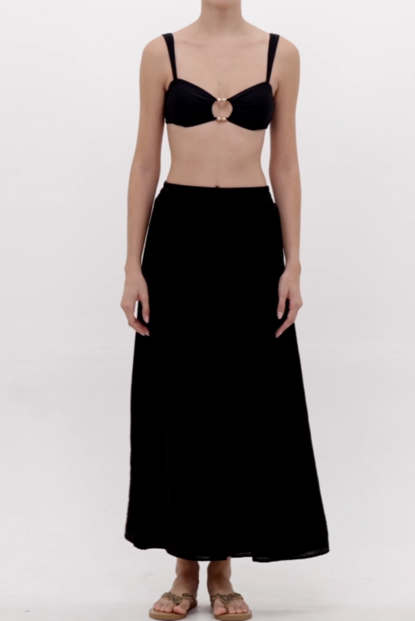 Pantalón Ilhabella Shine Negro