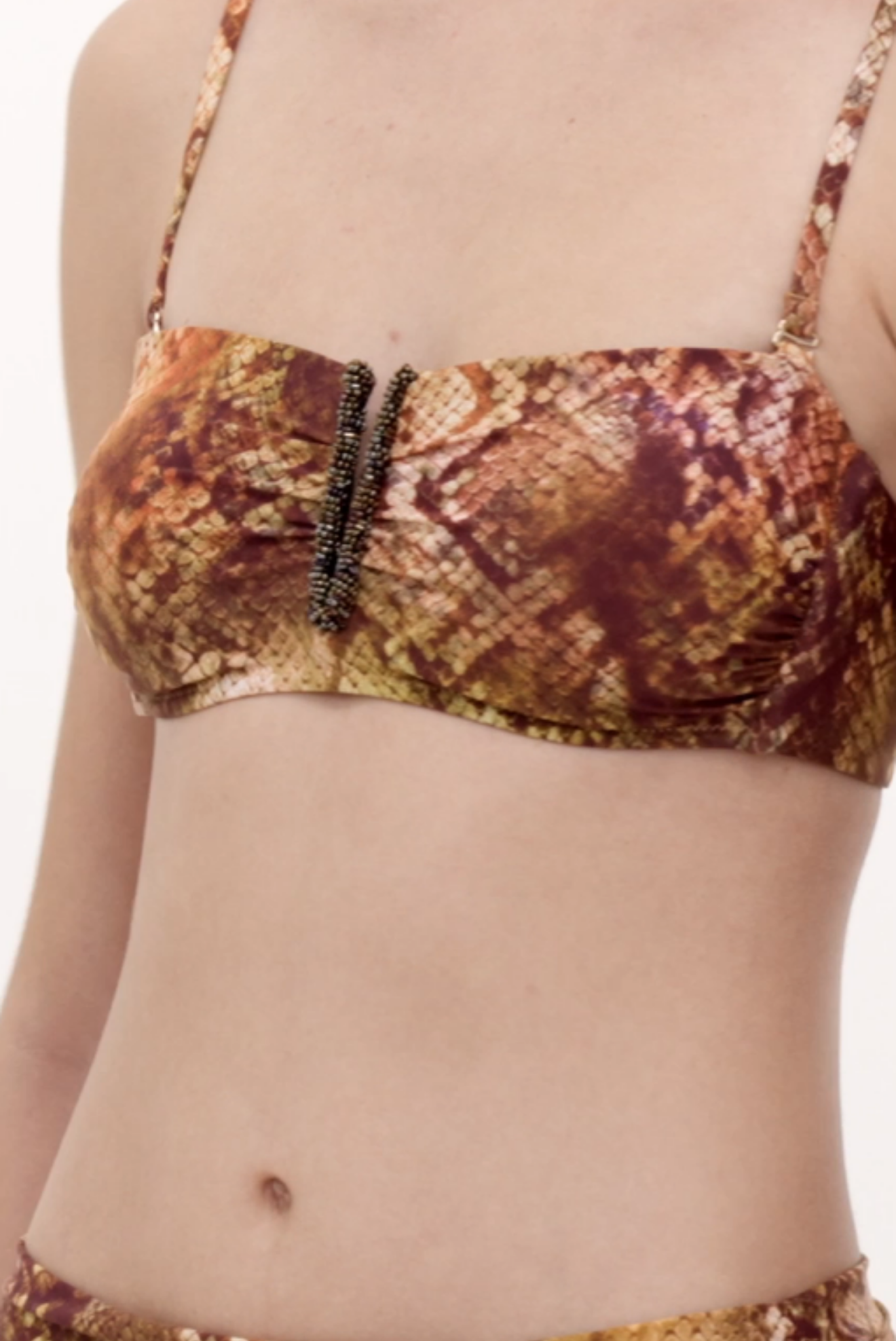 Top Bandeau Bordado Kileya