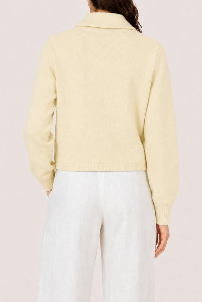CURUBAS OFF-WHITE COAT